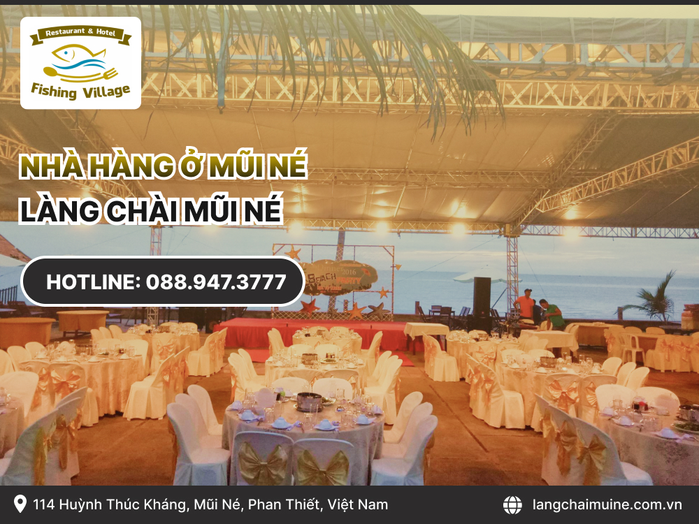 Nhà hàng ở mũi né - Làng Chài Mũi Né
