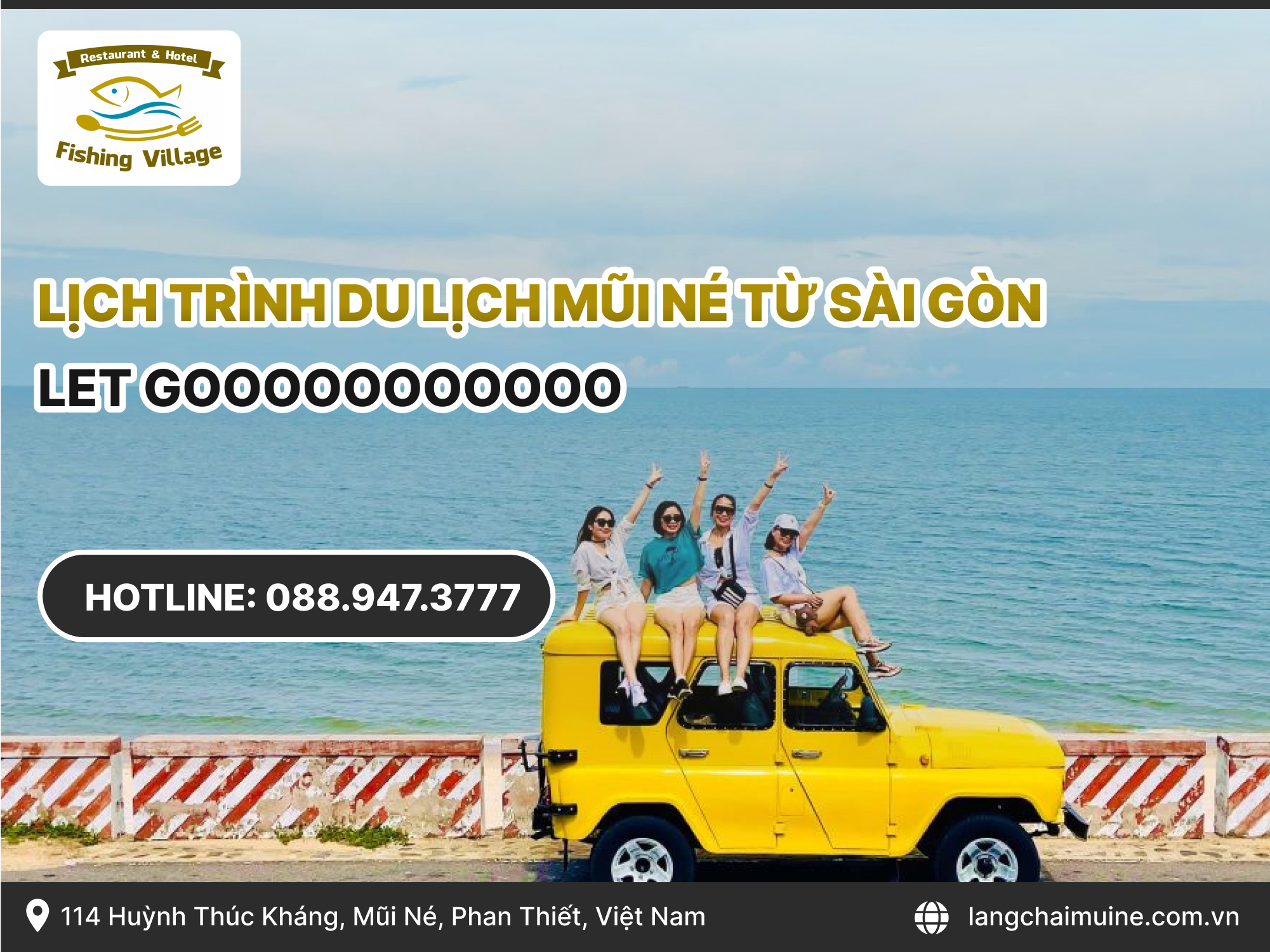 Lịch trình Du lịch Mũi Né từ Sài Gòn - Let goooooo