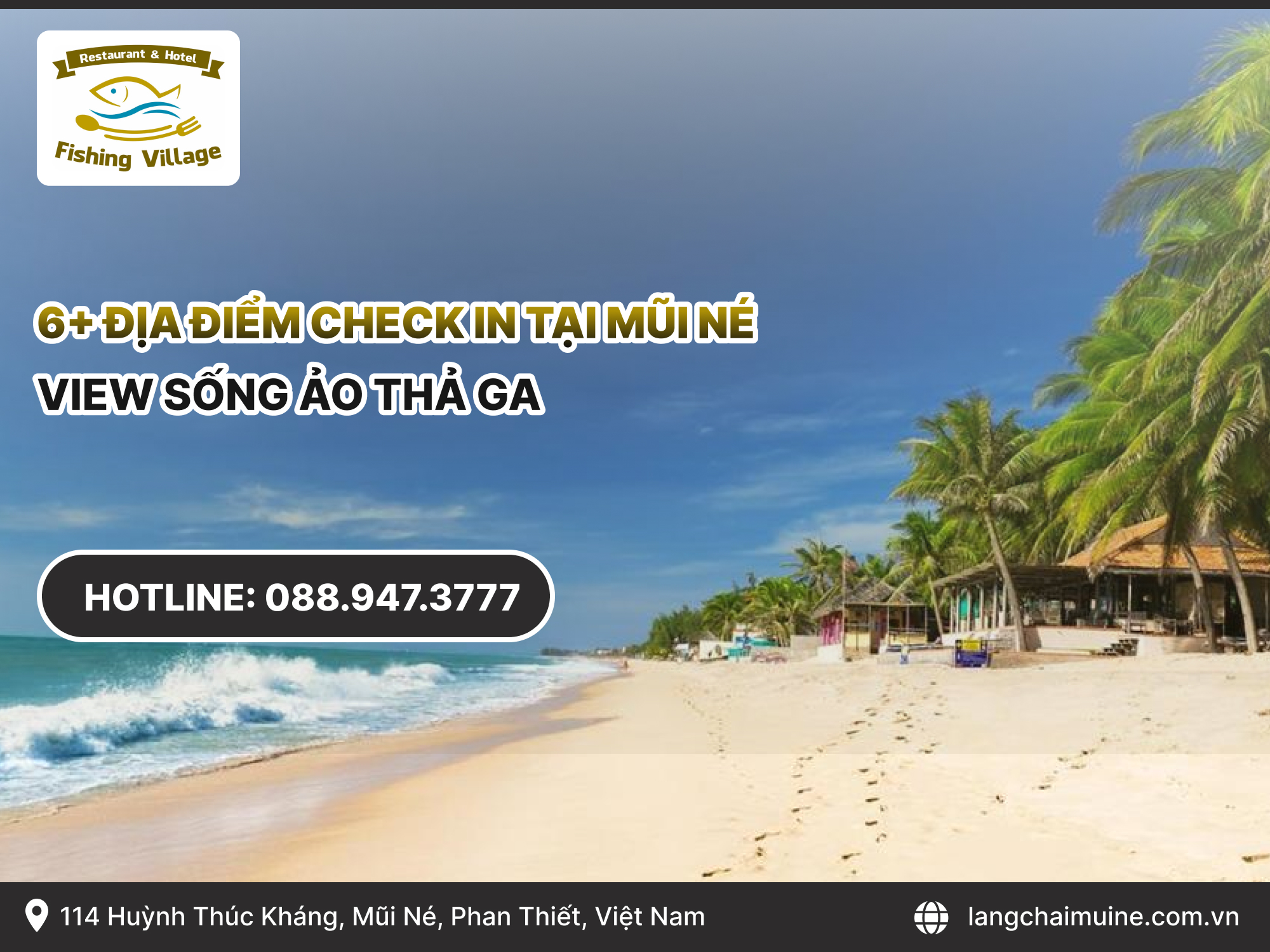 6+ Địa điểm check in tại Mũi Né view sống ảo thả ga