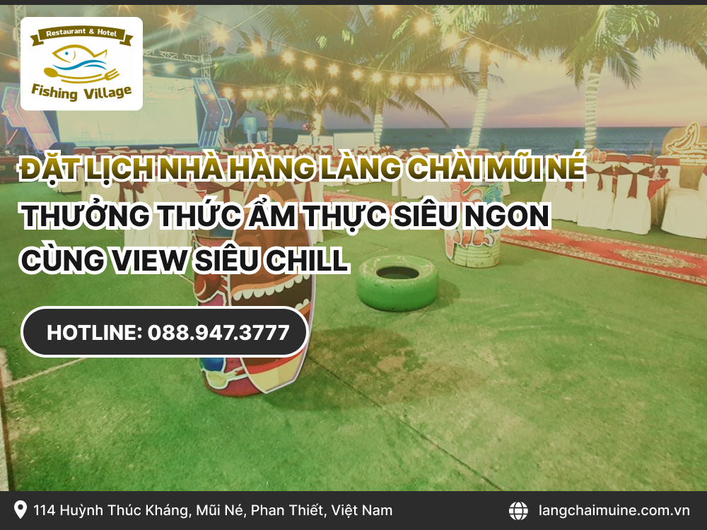 Vị trí làng chài mũi né 