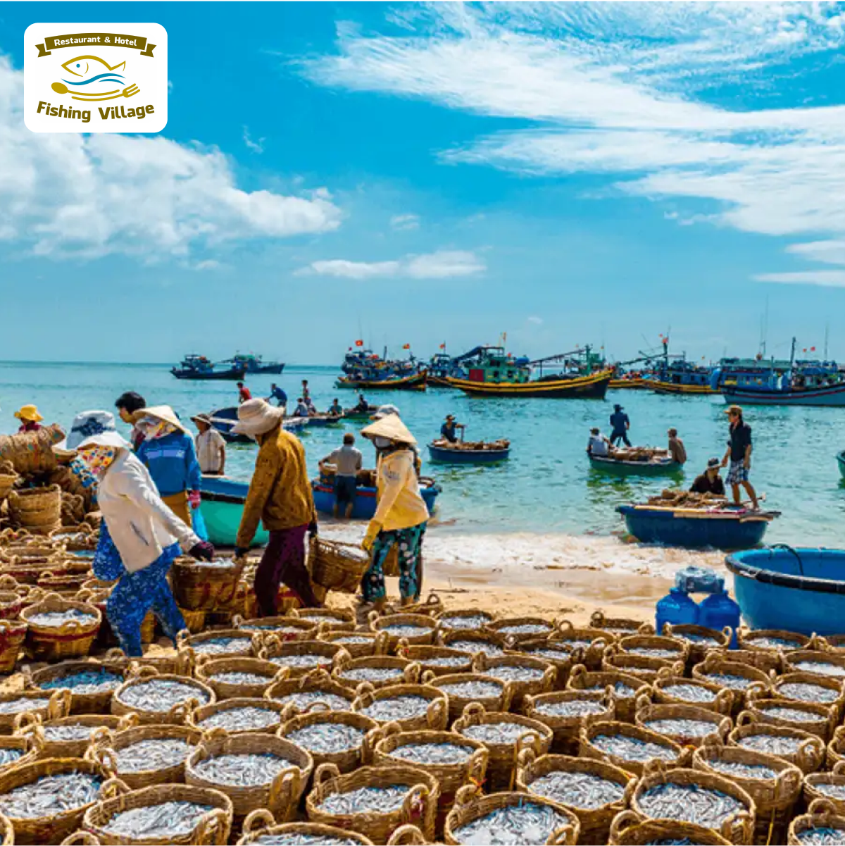 Chợ hải sản Mũi Né giá rẻ cho du khách
