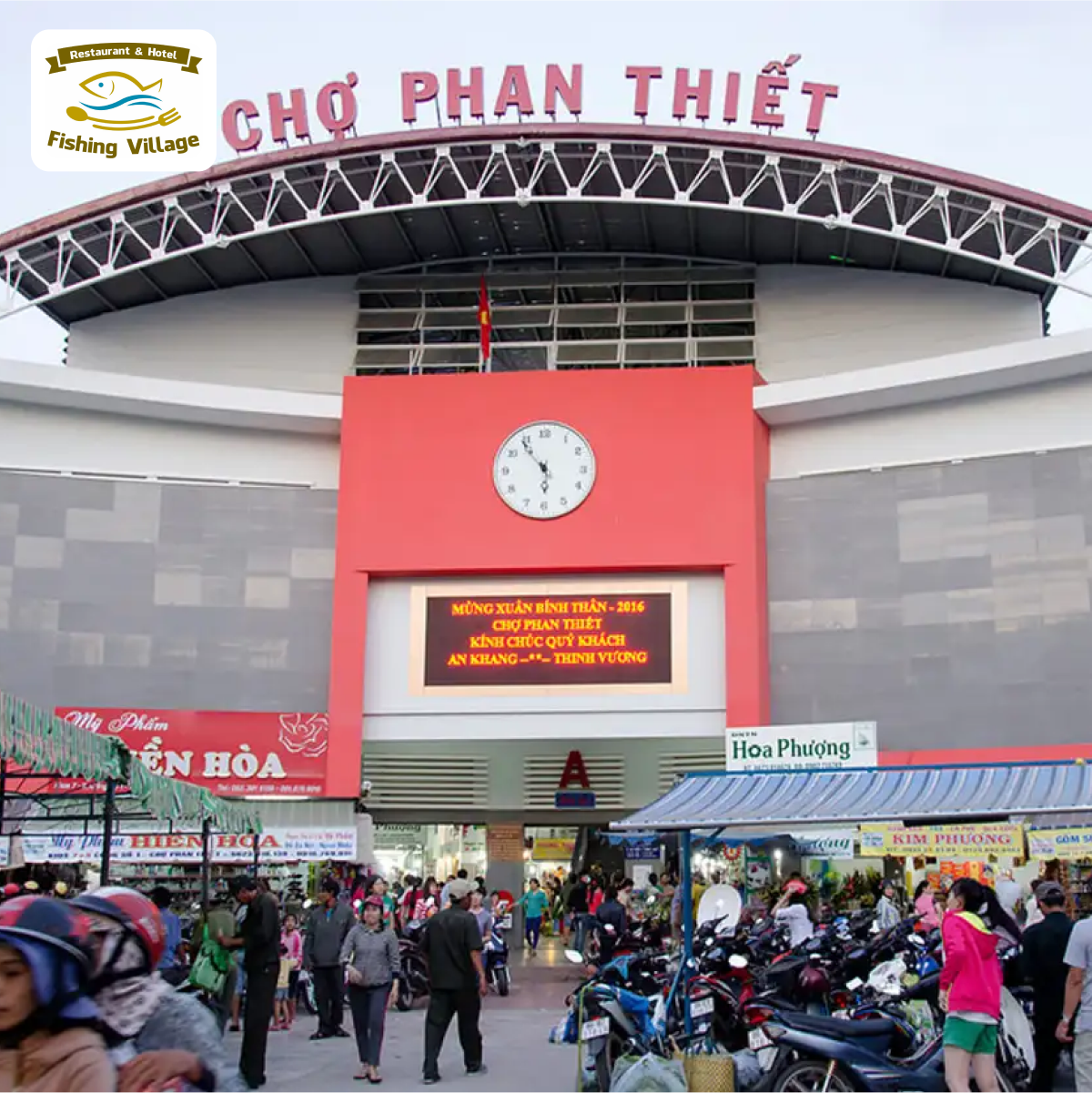 Chợ hải sản Mũi Né giá rẻ cho du khách